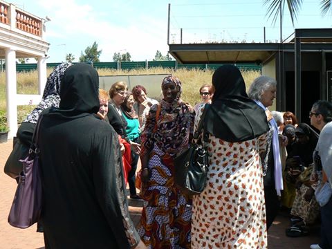 grup de dones visita al MhiC