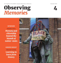 Portada del EUROM Magazine, Observing Memories. Desembre 2020