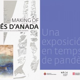 Panel d'exposició: Making of, Només d'anada. Una exposició en temps de pandèmia